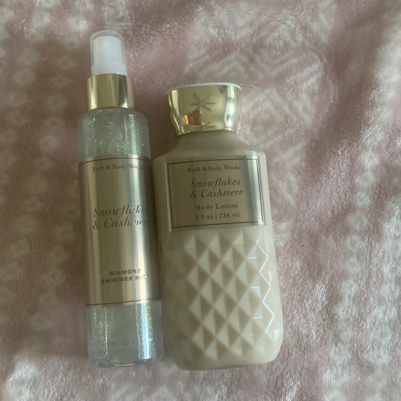 body lotion & Fragrance shimmer mist